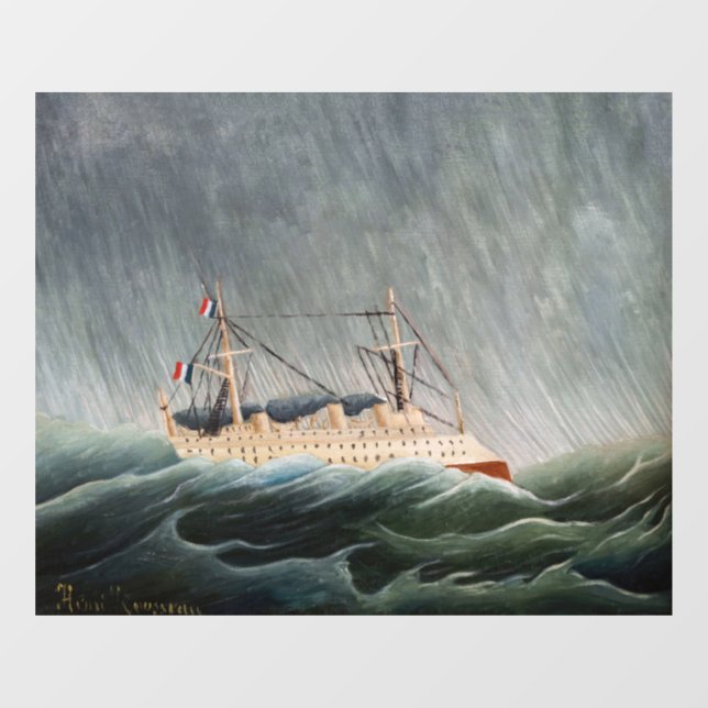 Henri Rousseau - The Ship in the Tempest (Sheet)