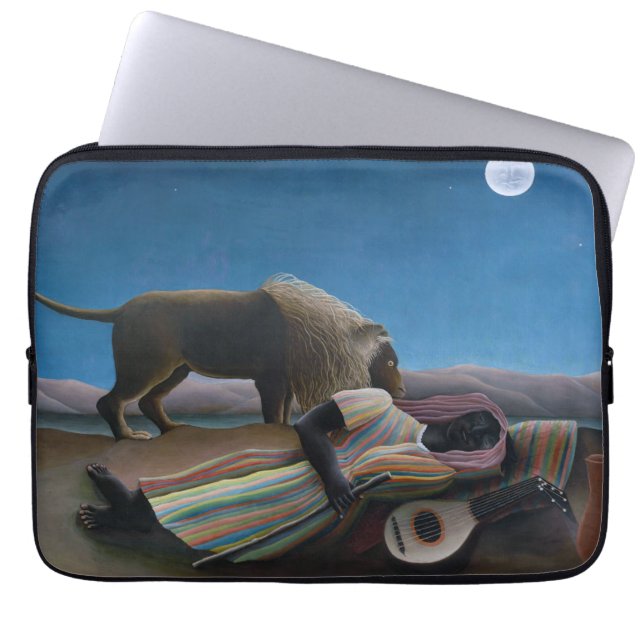 Henri Rousseau - The Sleeping Gypsy Laptop Sleeve (Front)