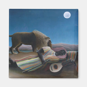 Henri Rousseau - The Sleeping Gypsy Magnet