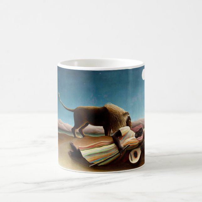 Henri Rousseau The Sleeping Gypsy Mug (Center)