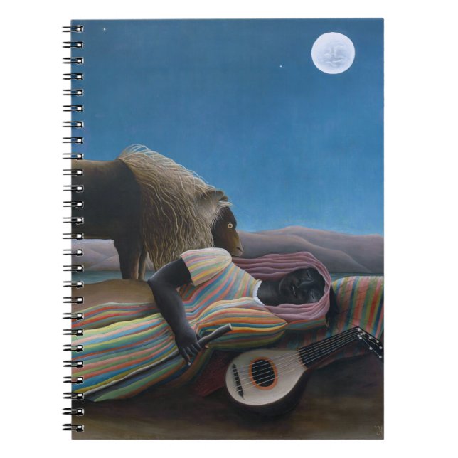 Henri Rousseau — The Sleeping Gypsy Notebook (Front)