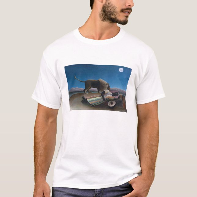 Henri Rousseau - The Sleeping Gypsy T-Shirt (Front)