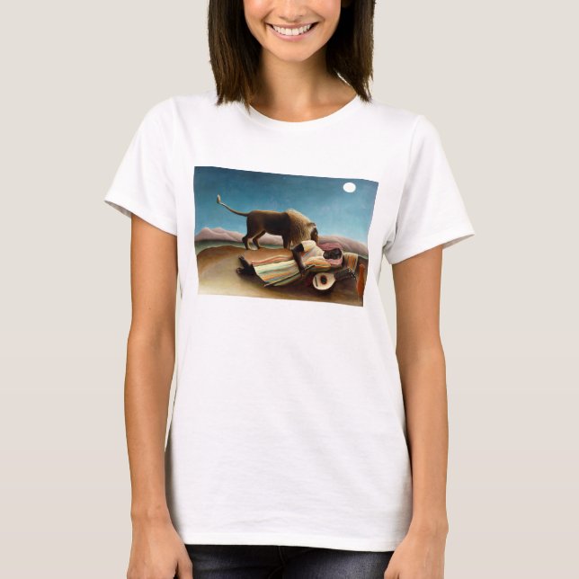 Henri Rousseau The Sleeping Gypsy T-shirt (Front)