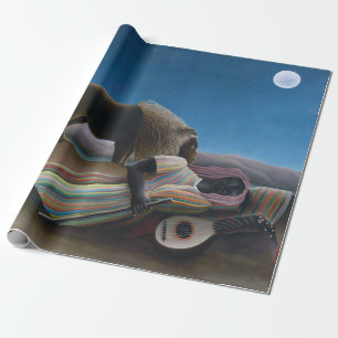 Henri Rousseau - The Sleeping Gypsy Wrapping Paper