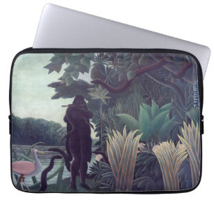 Henri Rousseau - The Snake Charmer Laptop Sleeve