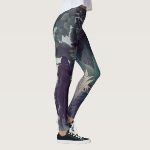 Henri Rousseau - The Snake Charmer Leggings