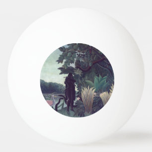 Henri Rousseau - The Snake Charmer Ping Pong Ball