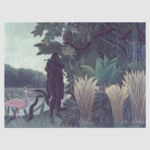 Henri Rousseau - The Snake Charmer Tissue Paper