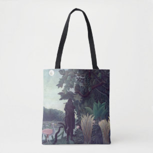 Henri Rousseau - The Snake Charmer Tote Bag