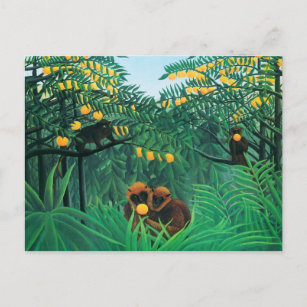 Henri Rousseau The Tropics Postcard