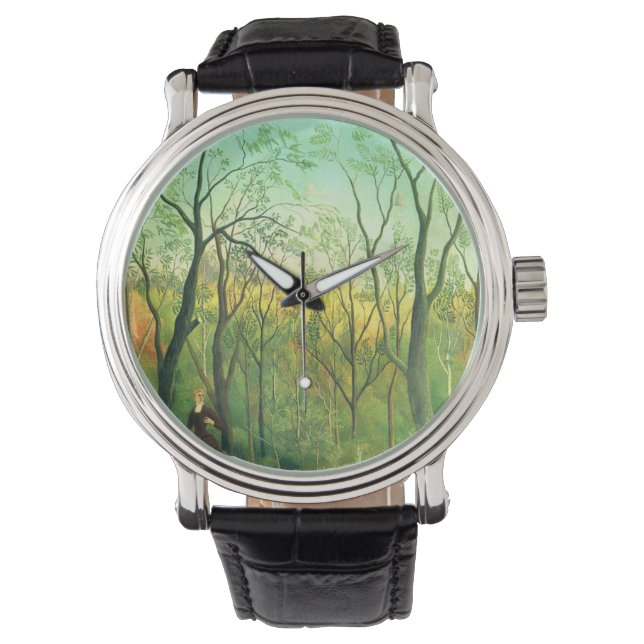 Henri Rousseau The Walk In The Forest Watch (Front)