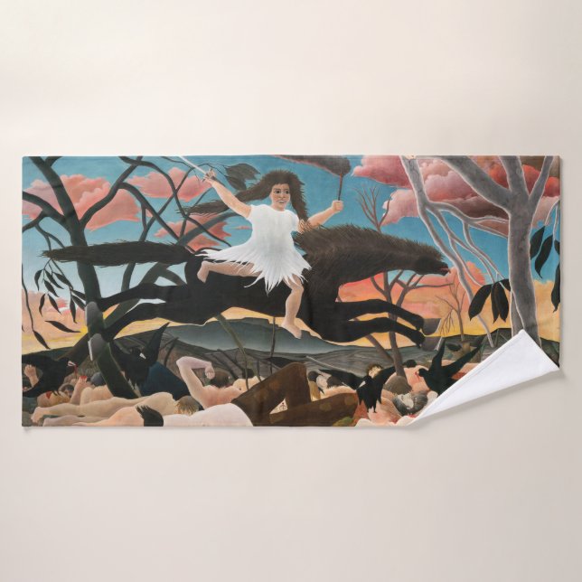 Henri Rousseau - The War Bath Towel Set (Bath Towel)