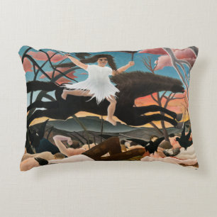 Henri Rousseau - The War Decorative Cushion