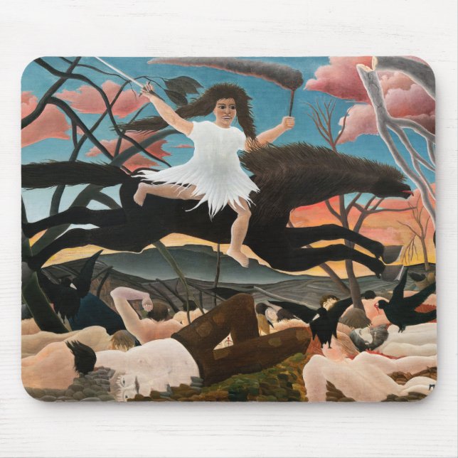 Henri Rousseau - The War Mouse Pad (Front)