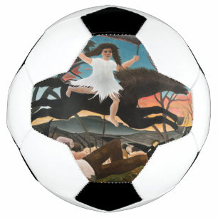 Henri Rousseau - The War Soccer Ball