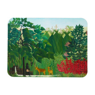 Henri Rousseau The Waterfall Magnet