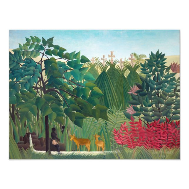 Henri Rousseau - The Waterfall Photo Print (Front)