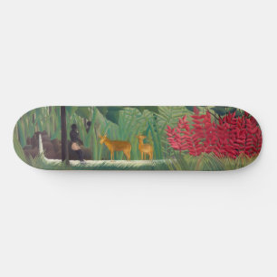 Henri Rousseau - The Waterfall Skateboard