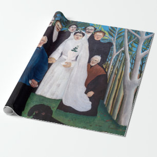 Henri Rousseau - The Wedding Party Wrapping Paper