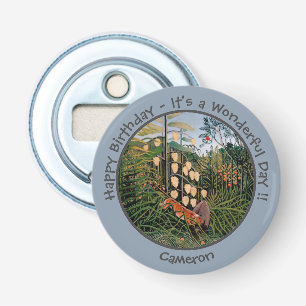 Henri Rousseau Tiger & Bull Party Items Collection Bottle Opener