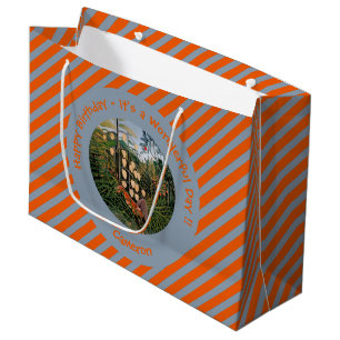 Henri Rousseau Tiger & Bull Party Items Collection Large Gift Bag