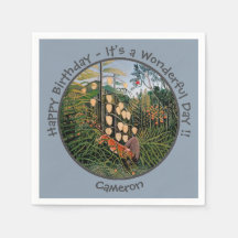 Henri Rousseau Tiger & Bull Party Items Collection