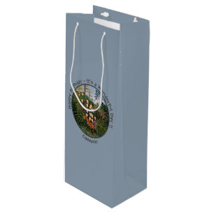 Henri Rousseau Tiger & Bull Party Items Collection Wine Gift Bag