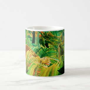 Henri Rousseau Tiger in a Tropical Storm Coffee Mug