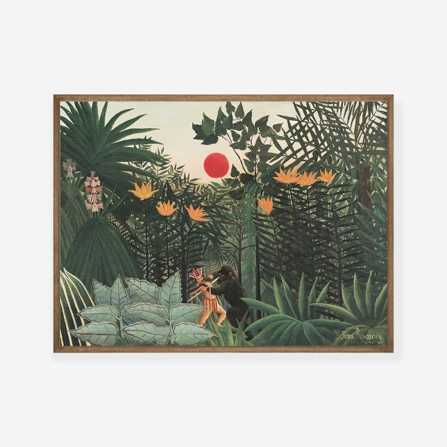 Henri Rousseau Tropical Landscape Poster (Creator Uploaded)