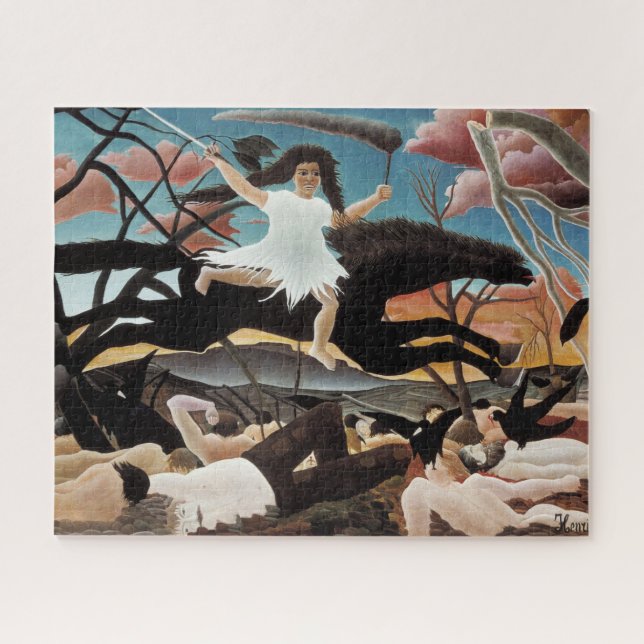 Henri Rousseau War Jigsaw Puzzle (Horizontal)