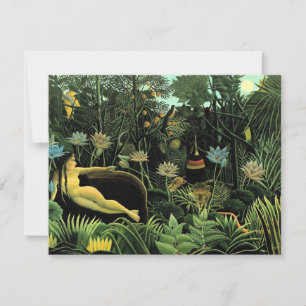Henri Rousseau's The Dream (1910) Invitation