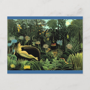 Henri Rousseau's The Dream (1910) Postcard