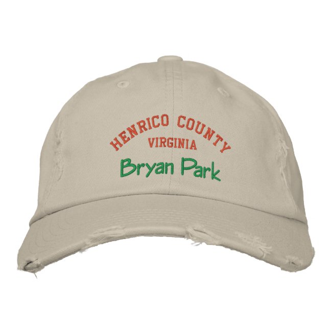 Henrico County Embroidered Hat (Front)