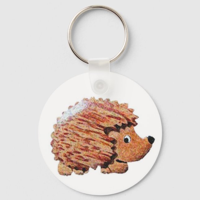 Henrietta Hedgehog Key Ring (Front)