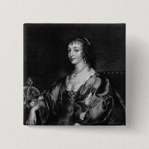 Henrietta Maria 15 Cm Square Badge