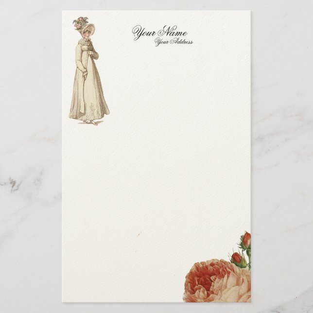 Henrietta Personalised Stationery (Front)