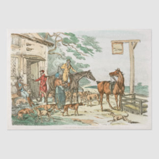 Henry Alken | Hunters before Hunting Tissue Paper