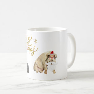 Henry and Eleanor in Disguise Merry Christmas Mug! Coffee Mug