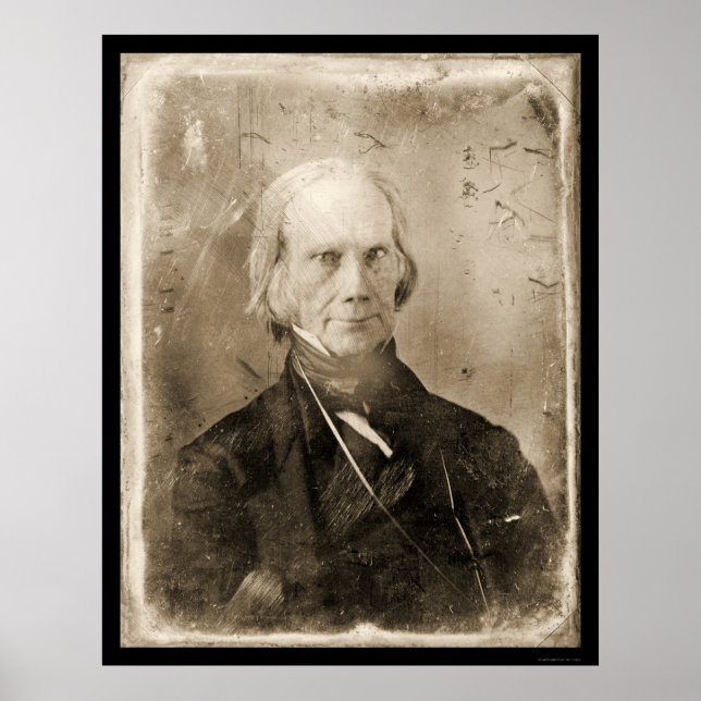 Henry Clay Daguerreotype 1851 Poster (Front)