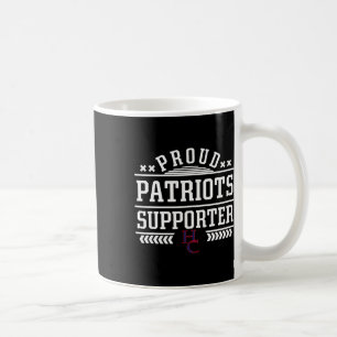 Henry County Patriots Logo Proud Supporter Hs Coffee Mug