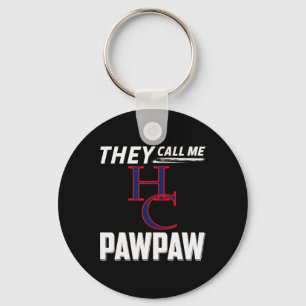 Henry County Patriots Logo They Call Me Pawpaw Hs  Key Ring