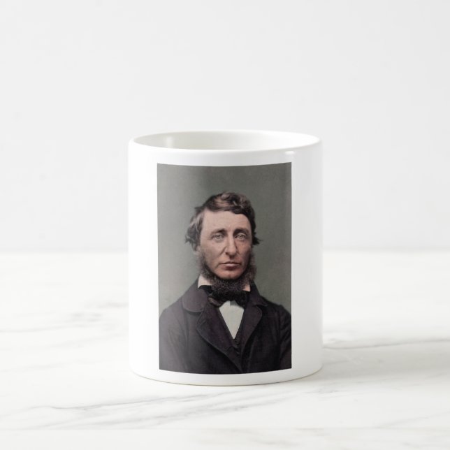 Henry David Thoreau – Author Coffee Mug (Center)