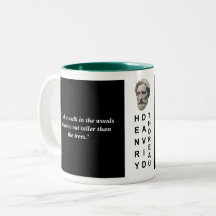 Henry David Thoreau Custom Quote Philosophy Mug
