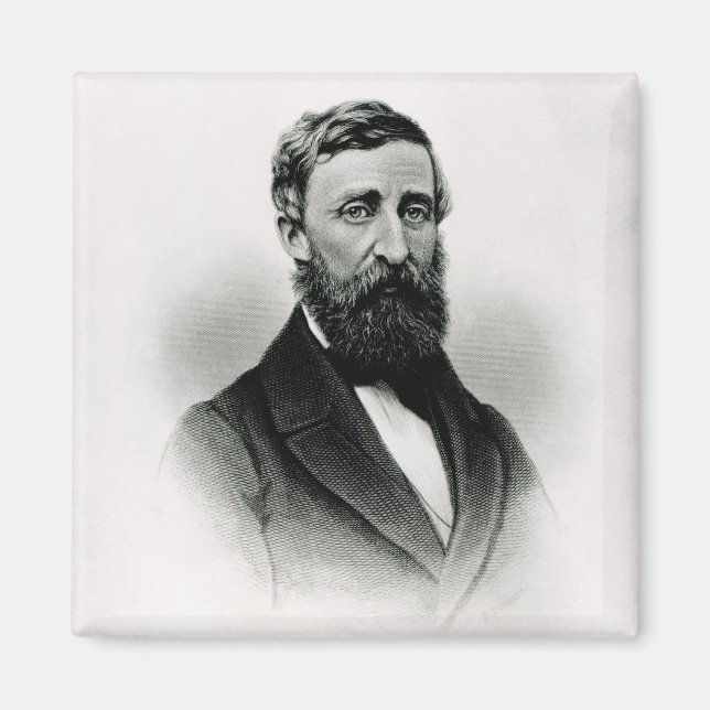Henry David Thoreau Magnet (Front)
