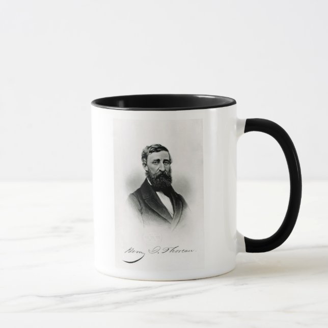 Henry David Thoreau Mug (Right)