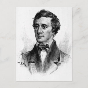 Henry David Thoreau Postcard