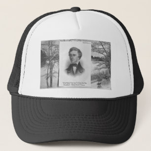 Henry David Thoreau Quote Trucker Hat