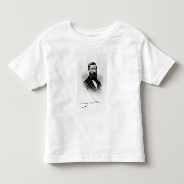 Henry David Thoreau Toddler T-Shirt (Front)