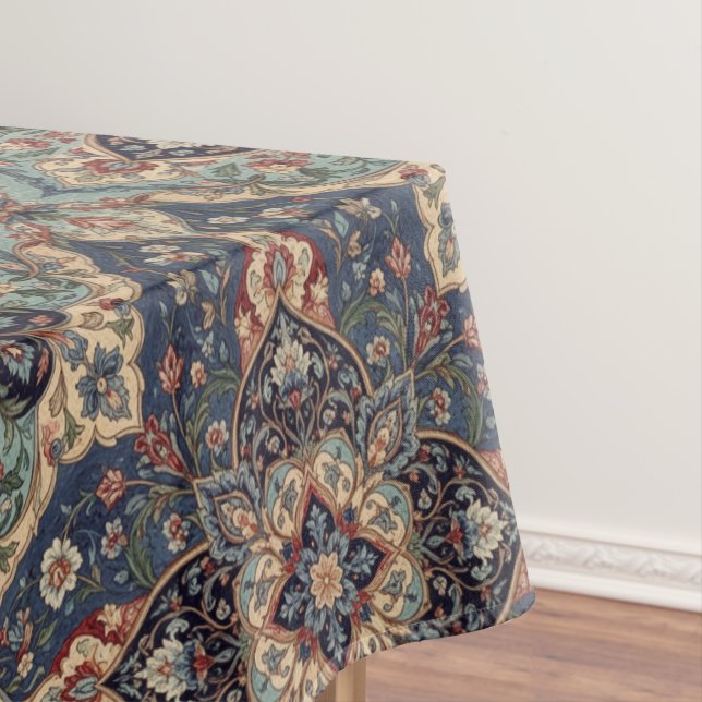 Henry Dearle Persian Floral Pattern Floral Design Tablecloth (In Situ)