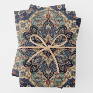 Henry Dearle Persian Floral Pattern Floral Design Wrapping Paper Sheet